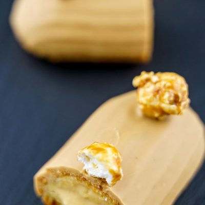 Bûchette à la vanille au restaurant La Table de 3 à Bordeaux